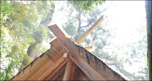 The Ise shrine, Japan. The disassembly and reassembly of the timber frame inner sanctum of the shrine has taken place every 20 years for the last 1300 years The Ise shrine, Japan. The disassembly and reassembly of the timber frame inner sanctum of the shrine has taken place every 20 years for the last 1300 years