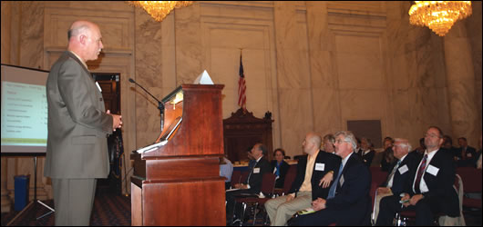 Michael W. Taylor, Honeywell’s vice president of sales, speaking at a Clinton Climate Initiative event. Honeywell are one of four multinational ESCos working to upgrade large public and private buildings in 40 cities around the world Michael W. Taylor, Honeywell’s vice president of sales, speaking at a Clinton Climate Initiative event. Honeywell are one of four multinational ESCos working to upgrade large public and private buildings in 40 cities around the world